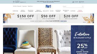 Pier 1 coupon codes